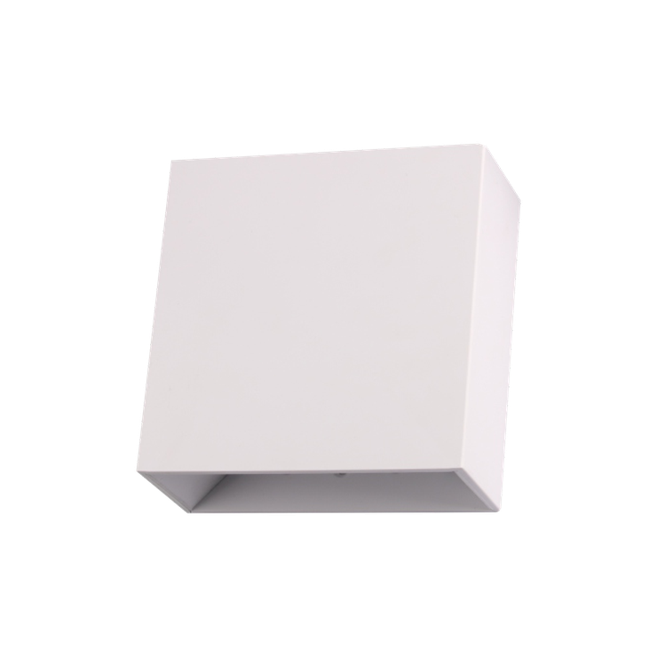 Arandela de parede Cristallux facho de luz ajustável, 4w, 3000k, 260lm, branca ou preta.